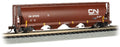 N 4-Bay Cyl.Hopper CN #377375/oxide red