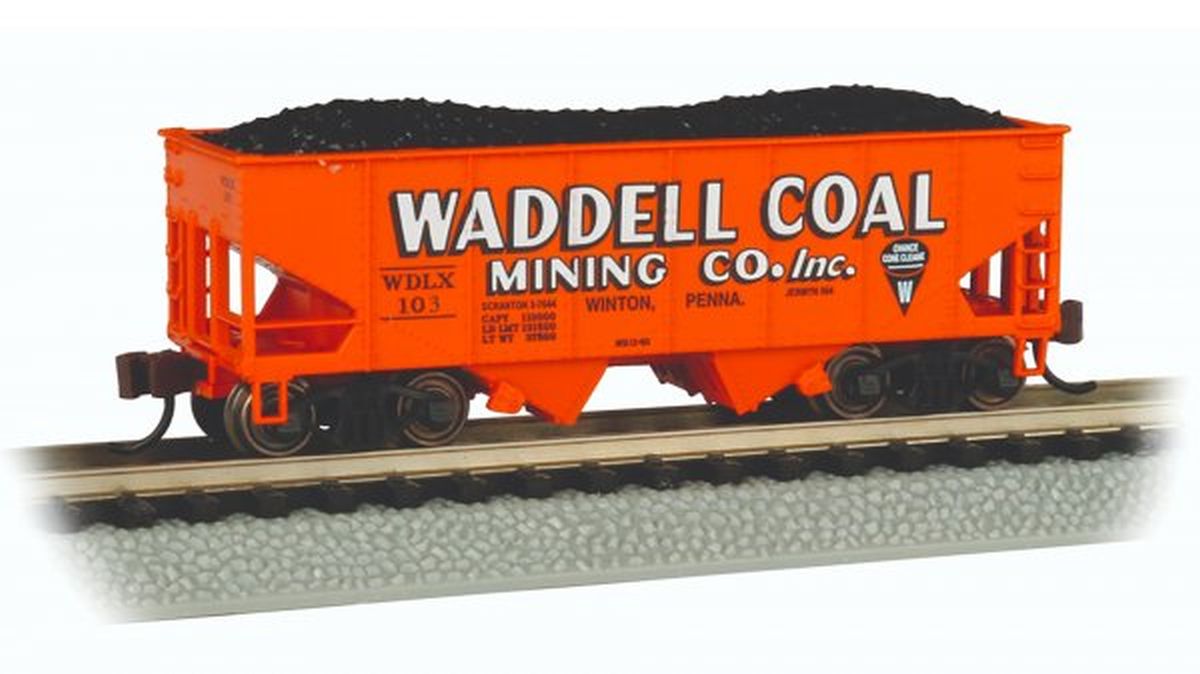 N 55t 2-Bay Hopper Waddell Coal #103
