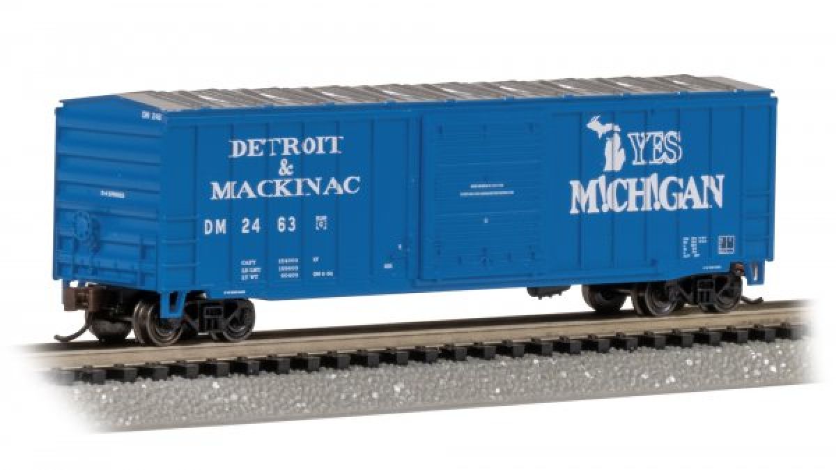 N 50' Boxcar Detroit & Mackinac #2463 Yes Michigan