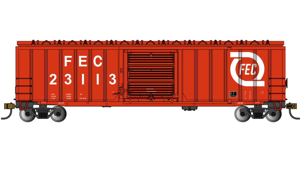 N 50' Boxcar FEC  #23113