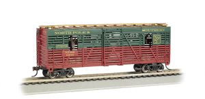 HO 40' Animated Stock Car w/Reindeer Christmas