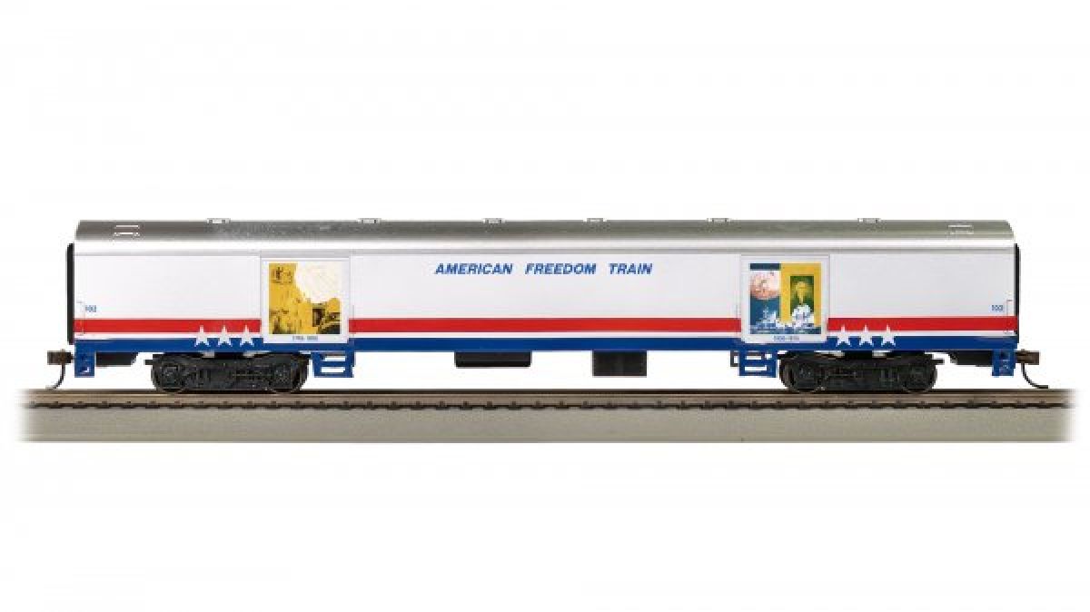 HO EXHIBIT CAR #102 1796-1816 W/Lighted Display