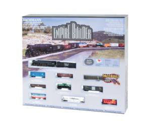 N Empire Builder SF Steam Freight Set/4-8-4