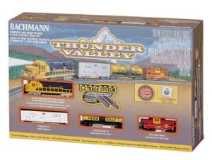 N Thunder Valley SF Freight Set/GP40 Diesel