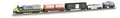N Freightmaster CSX Freight Set/GP40 Diesel
