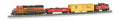 N Roaring Rails BNSF Freight Set/GP40 w/DCC Sound
