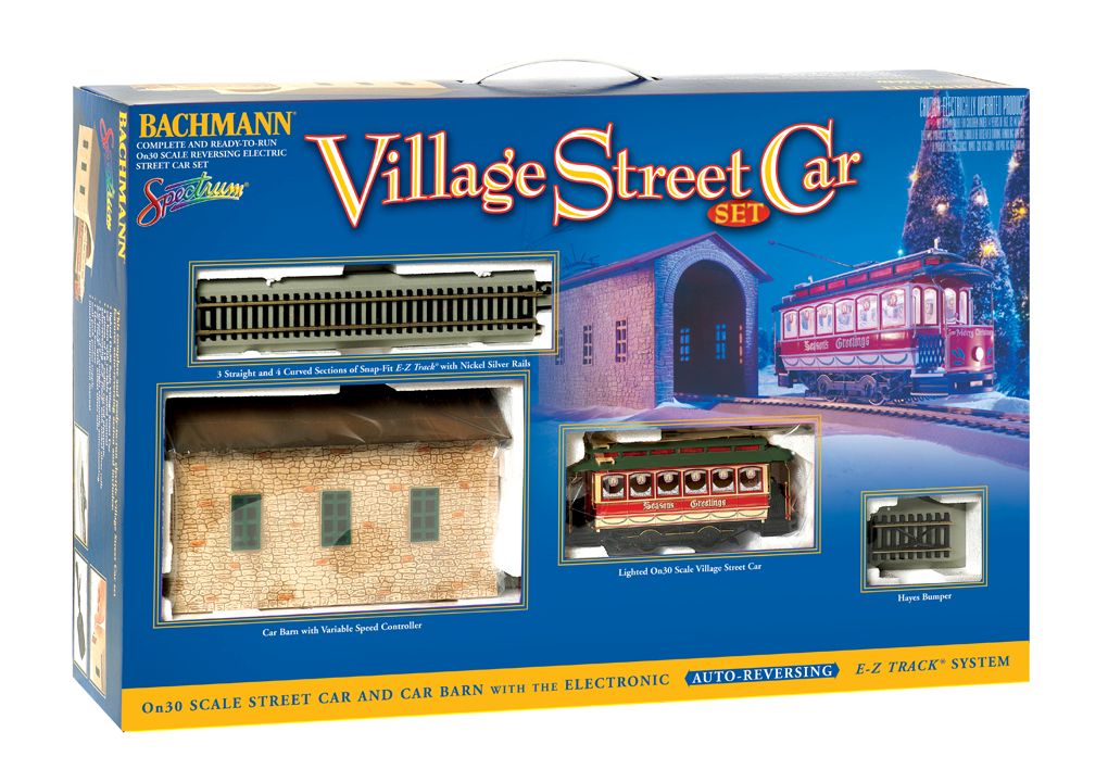 On30 Christmas Street Car Set