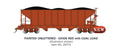 On30 3-Bay Hopper Unlttrd. Oxide Red