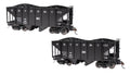 On30 2-Bay Hopper 2pk E.B.T. #802 & #805 (no logo)
