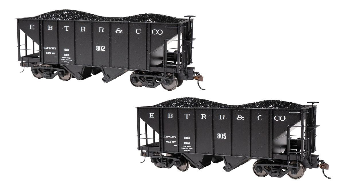 On30 2-Bay Hopper 2pk E.B.T. #802 & #805 (no logo)