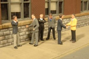 HO Businessmen/6pc