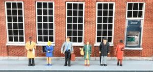 HO Standing Office Workers/6pc