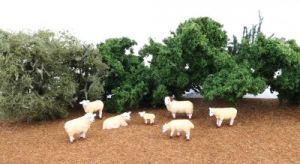HO Sheep/7pc