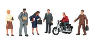 O City People w/Motorcycle/6pc