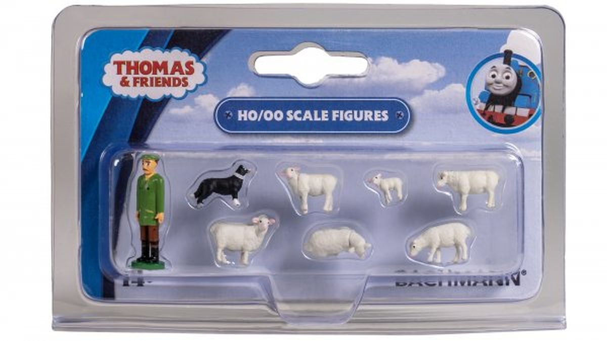 HO TTT Farmer McColl w/Sheepdog & Sheep