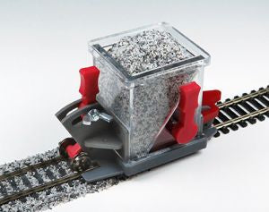 HO Ballast Spreader Car w/Shutoff & Height Adjustment