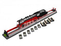 O 3-Rail Rolling Road w/(6) Rollers & (4) Drive Wheel Cleane
