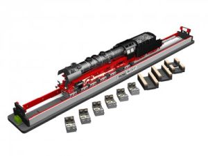 O 3-Rail Rolling Road w/(6) Rollers & (4) Drive Wheel Cleane
