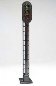 HO 3-Color Lighted Block Signals/3pk