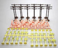 HO Layout Accessories Assortment