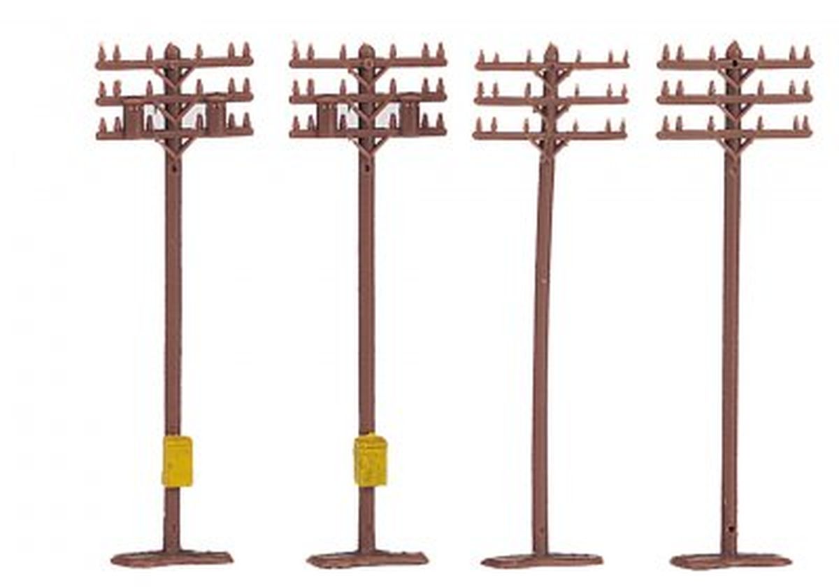 N Telephone Poles/12pc
