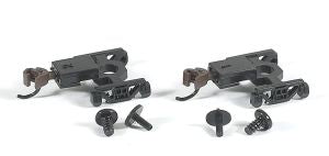 N Friction Bearing Freight Trucks w/o Wheels (12pr/card)