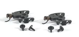 N Roller Bearing Freight Trucks w/o Wheels (12pr/card)