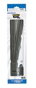 HO EZ Track DCC NS #6 RH Switch/1cd