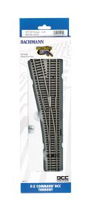 HO EZ Track DCC #4 LH Switch/1cd
