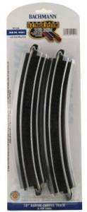 HO EZ Track Steel 18''R/4cd