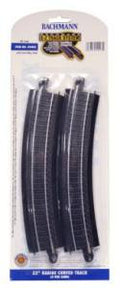 HO EZ Track Steel 22''R/4cd