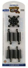 HO EZ Track Steel 90* Xing/1cd