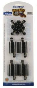HO EZ Track Steel 90* Xing/1cd