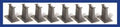 HO EZ Track Tall Pier Set/8pc