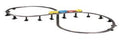HO EZ Track Steel Over-Under Figure 8 Track Pack