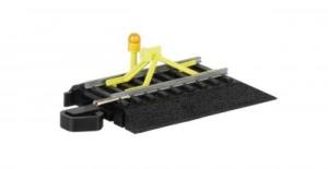 HO EZ Track Steel Bumper Track w/Flashing LED