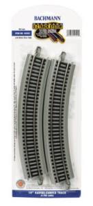 HO EZ Track NS 18''R/4cd