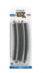 HO EZ Track NS 28''R/5cd
