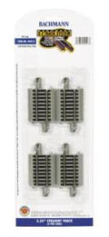 HO EZ Track NS 2-1/4''Straight/4cd
