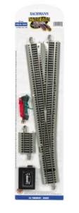 HO EZ Track NS #6 RH Switch/1cd