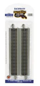 HO EZ Track NS 9''Term.w/Insulated Gap/2cd