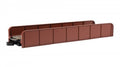 N EZ Track Girder Bridge Oxide Red