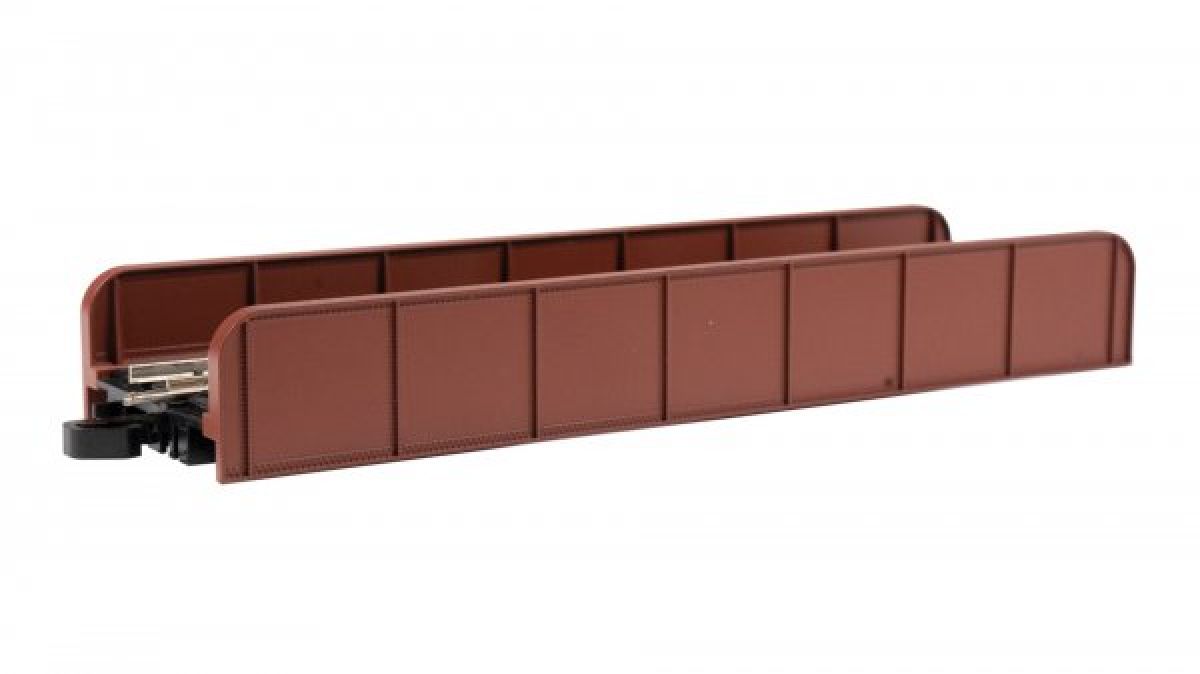 N EZ Track Girder Bridge Oxide Red