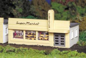 HO Plasticville Supermarket