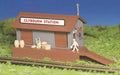 HO Plasticville Freight Station