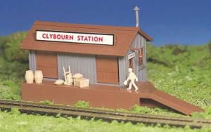 HO Plasticville Freight Station