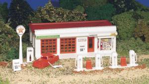 HO Plasticville Gas Station