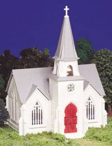 HO Plasticville Cathedral