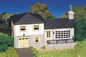 HO Plasticville Split Level House