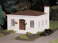 O Plasticville Police Station w/Car